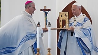 Vatican :  Léon XIV en vacances au palais apostolique de Castel Gandolfo