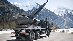 Skynex-Flugabwehrsystem von Rheinmetall
