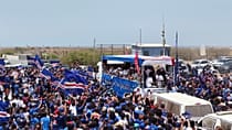 Cape Verde's World Cup team returns home to a hero's welcome