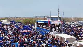 Cape Verde's World Cup team returns home to a hero's welcome