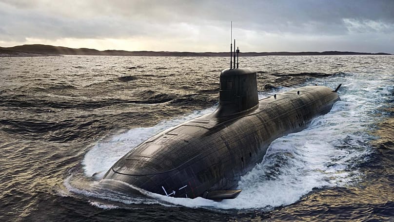 Ausztrália SSN-Aukus tengeralattjárója