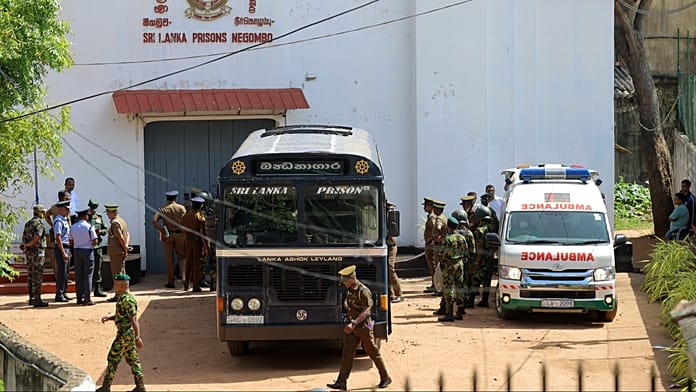 At least 19 killed and more than 100 wounded in Sri Lanka prison riot, officials say