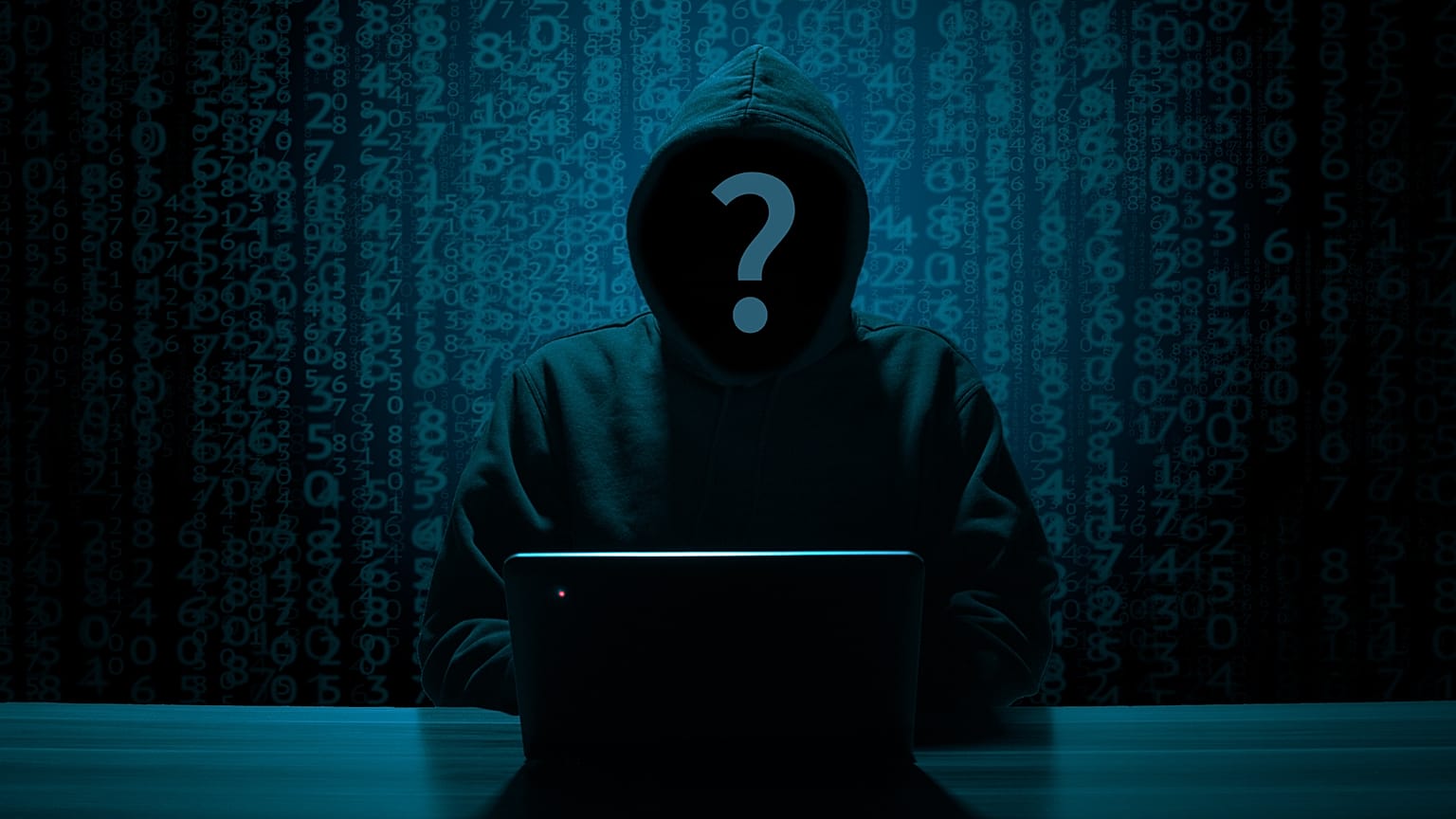 Ilustración de un hacker.