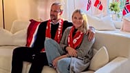 Norway's Crown Princess Mette-Marit and Crown Prince Haakon watching Norway defeat Brazil at the World Cup, 5 July, 2026