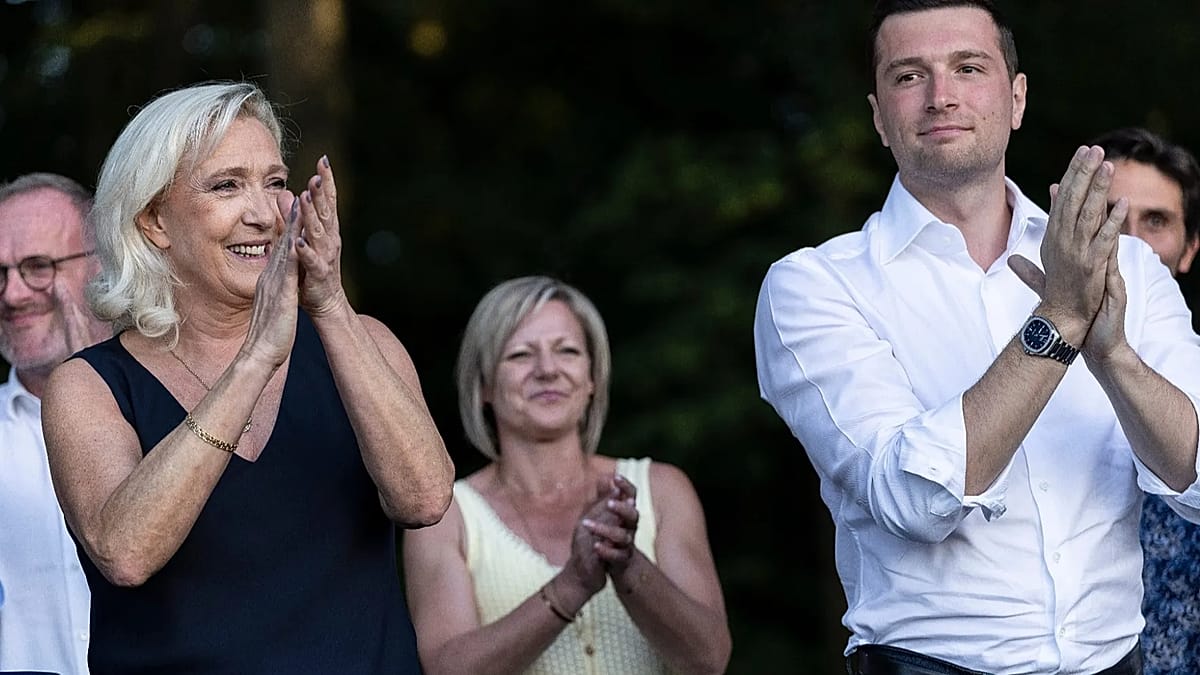 The verdict that could end Marine Le Pen – and launch Jordan Bardella The verdict that could end Marine Le Pen – and launch Jordan Bardella