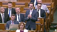Melléthei-Barna Márton, a Tisza frakcióvezető-helyettese felszólal az Országgyűlésben 2026. július 6-án