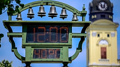 Hőség Debrecenben, 2026.06.30.