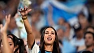 Argentina fans cheer after a win during the World Cup round of 32 soccer match between Argentina and Cape Verde