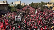 7 يوليو/تموز 2026: تشييع المرشد الأعلى الإيراني الراحل علي خامنئي وعدد من أفراد عائلته في طهران، إيران.
