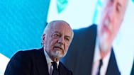 Il presidente del Napoli Aurelio De Laurentiis