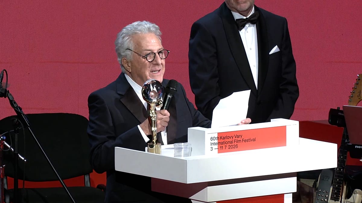 Dustin Hoffman and Maggie Gyllenhaal honoured at Karlovy Vary Film Festival opening ceremony