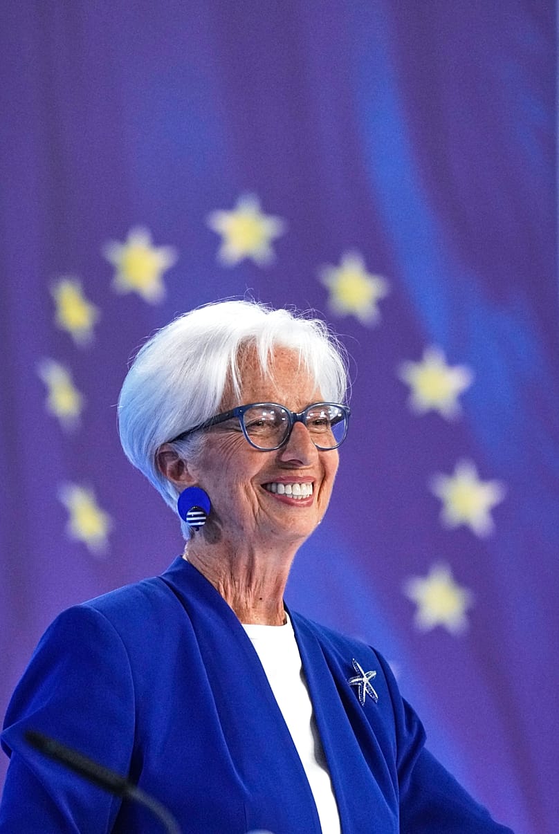 Christine Lagarde, presidente do BCE