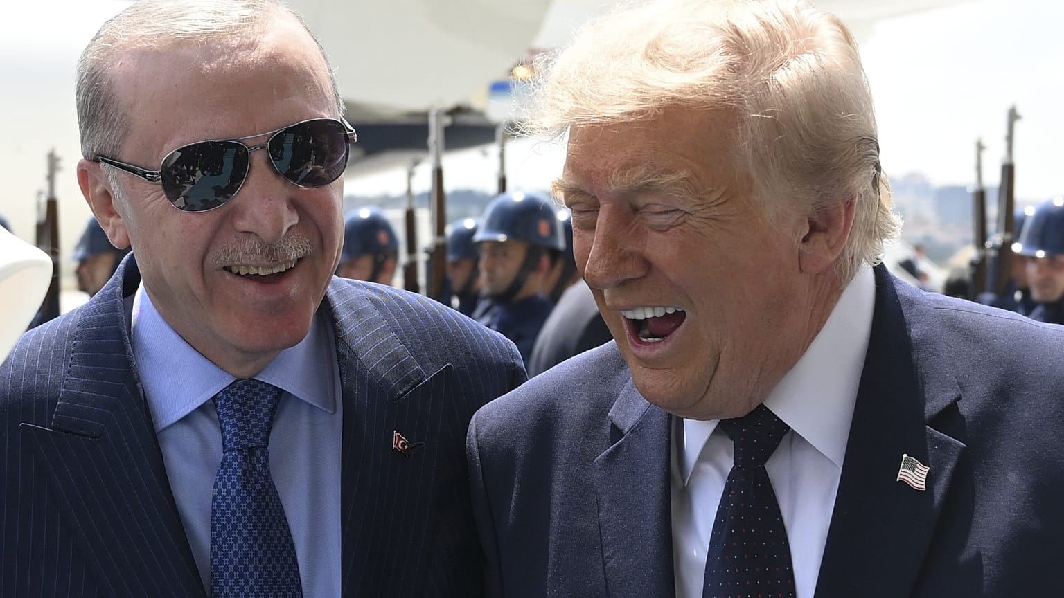 Prezydenci Turcji i USA