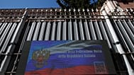The Russian Embassy in Rome, Wednesday, March 31, 2021