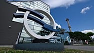 The Budapest headquarters of the Media Services and Support Trust Fund (MTVA) .