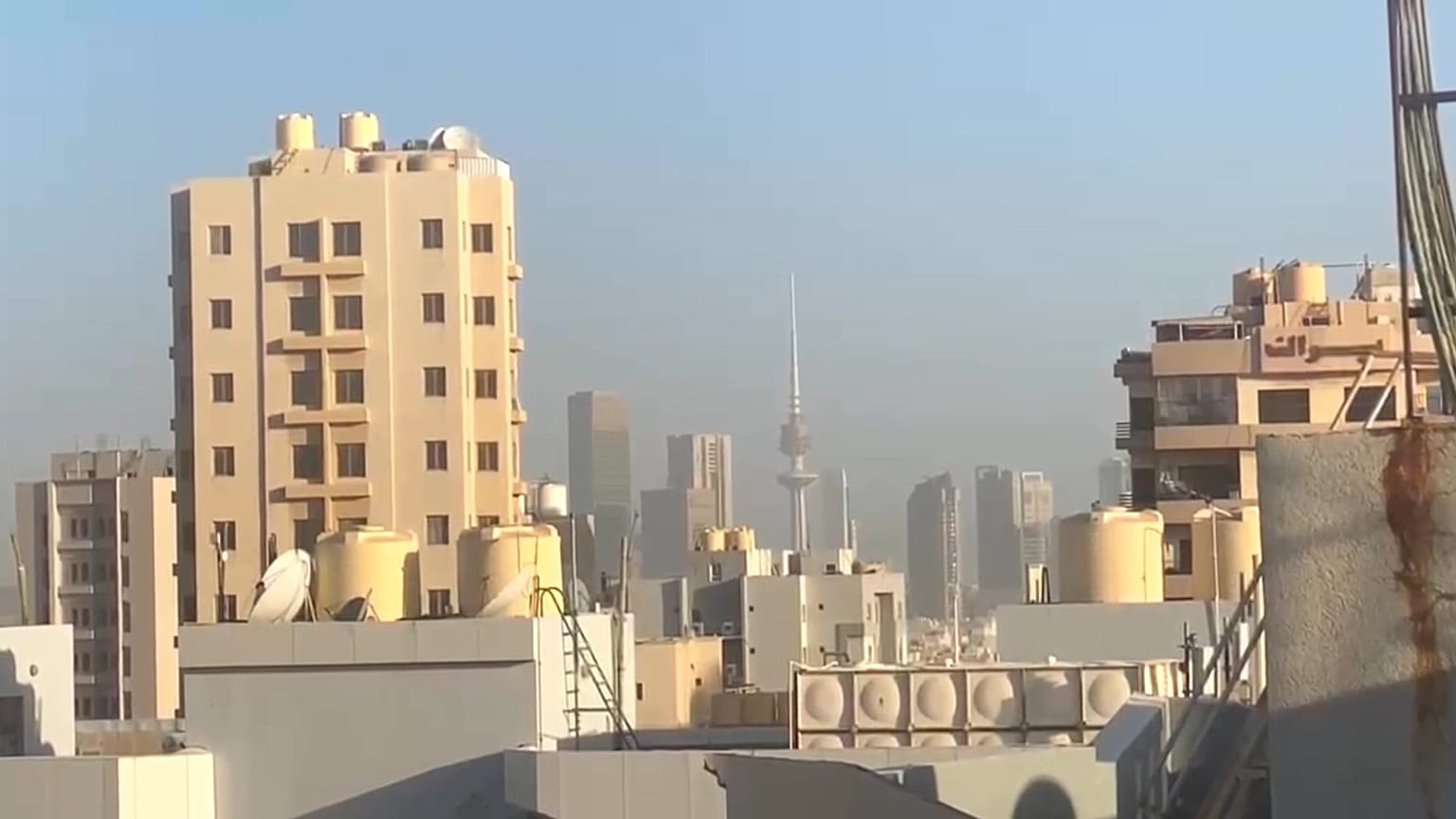 حملات هوایی ایران به کویت