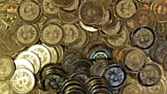 This April 3, 2013 file photo shows bitcoin tokens at a shop in Sandy, Utah.