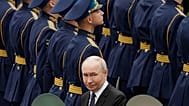 Russian President Vladimir Putin at a ceremony in Moscow marking the 85th anniversary of the Nazi German invasion of Russia, 22 June 2026.