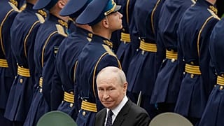 Russian President Vladimir Putin at a ceremony in Moscow marking the 85th anniversary of the Nazi German invasion of Russia, 22 June 2026.