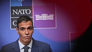 Pedro Sánchez, durante su comparecencia