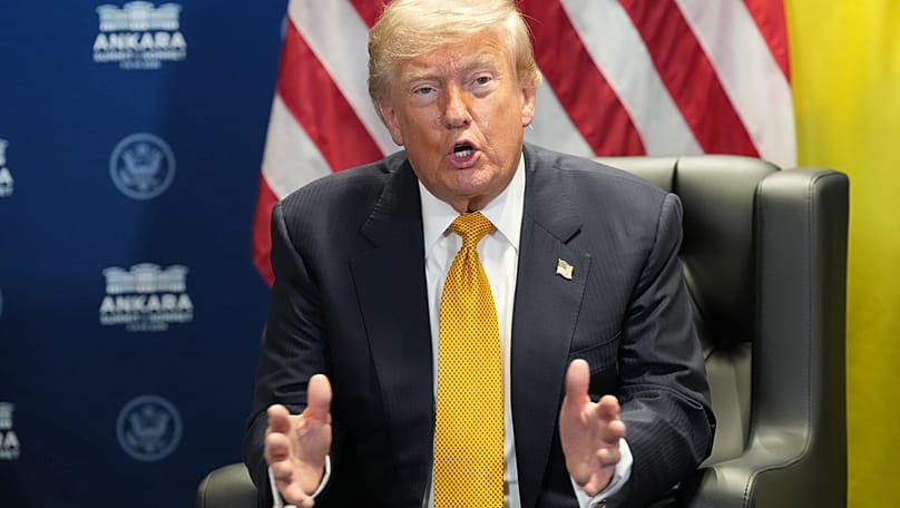 US President Donald Trump at the NATO summit in Ankara, 8 July, 2026