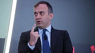 Ο Τάσος Χατζηβασιλείου στο συνέδριο του Economist
