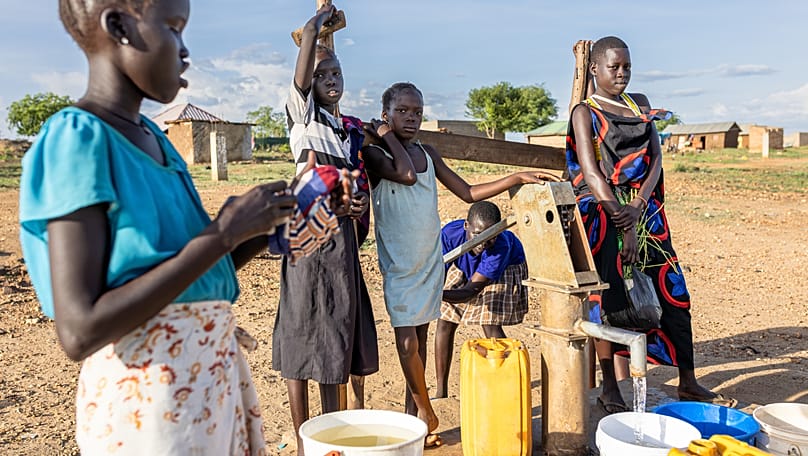 Studnia stworzona dzięki Polskiej Akcji Humanitarnej