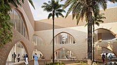 infografía de la futurible nueve Mezquita en Sevilla