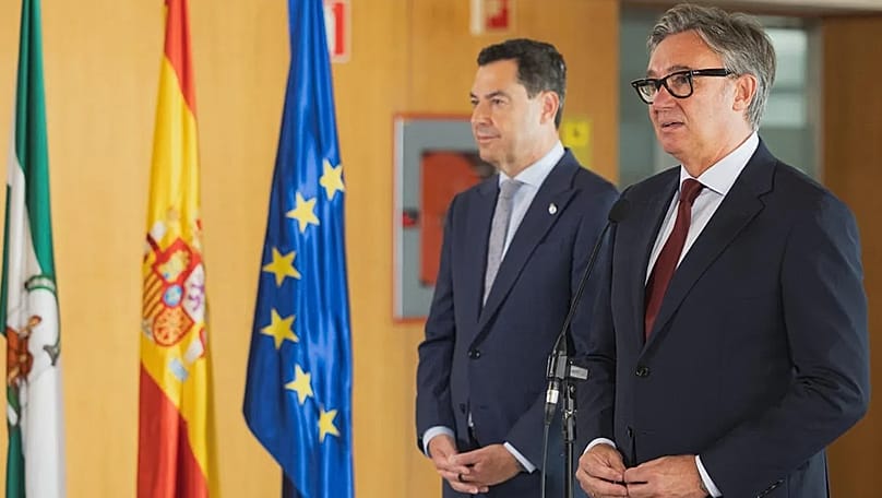 Manuel Gavira, futuro vicepresidente, consejero de Turismo y portavoz de Vox