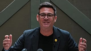 Labour Party's Andy Burnham delivers a speech at the People's History Museum in Manchester, England, Monday, June 29, 2026.