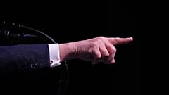 US President Donald Trump gestures during a media conference at the NATO summit in Ankara, Turkey, 8 July, 2026.