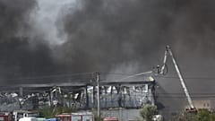 Φωτιά σε εργοστάσιο ανακύκλωσης στον Ασπρόπυργο