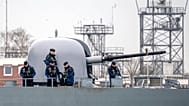 Die Bundeswehr soll neue Fregatten bekommen - im Archivbild: Fregatte "Hessen" verlässt Wilhelmshaven