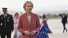 European Commission President Ursula von der Leyen arrives at the NATO summit in Ankara, 6 July 2026. 