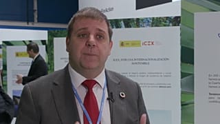 Juan Manuel Serrano, entonces presidente de Correos, en una presentación, diciembre de 2019. 