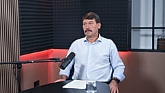 Áder János az MTVA podcaststúdiójában 2026. június 29-én.