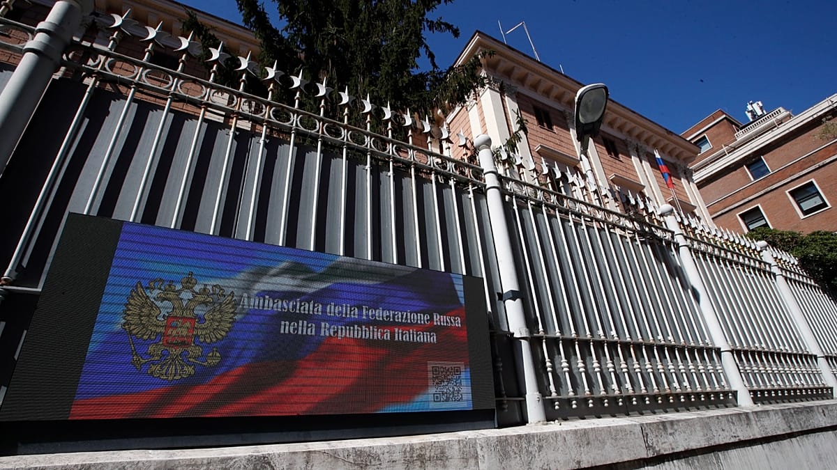 Italy expels two Russian diplomats accused of spying, FM Antonio Tajani says