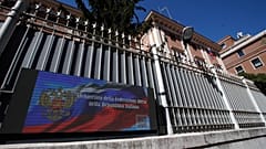 The Russian Embassy in Rome, 31 March, 2021