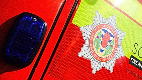 Image from the Scottish Fire and Rescue Service.