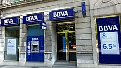A branch of BBVA bank in Spain, 15 August, 2014