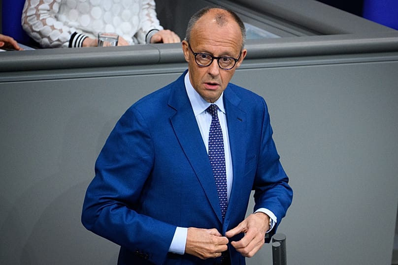 Friedrich Merz présente sa déclaration gouvernementale devant le Bundestag le jeudi 09 juillet 2026
