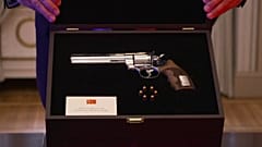 Lithuanian Presidency releases footage of Erdogan's revolver gift to NATO leaders