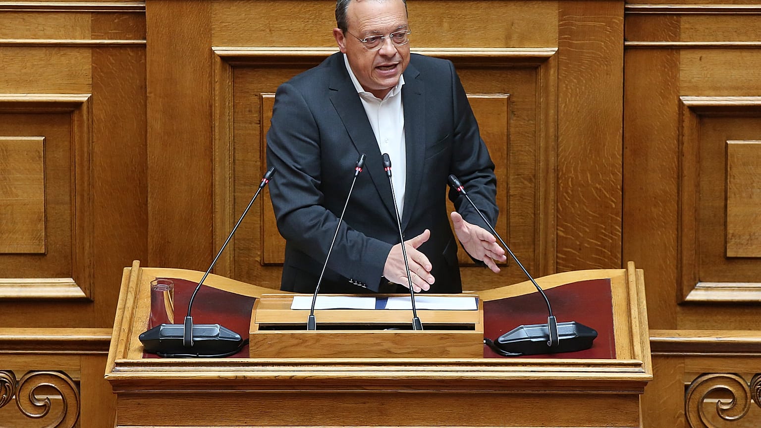 Ο πρόεδρος του ΣΥΡΙΖΑ-ΠΣ Σωκράτης Φάμελλος