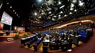 View of a session of the Conference of the States Parties of the Organisation for the Prohibition of Chemical Weapons in The Hague, 2 December, 2013