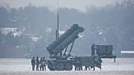 Patriot missile launchers acquired from the US deployed in Warsaw, 6 February, 2023