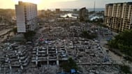 El martes 7 de julio de 2026 se observan los daños causados por los terremotos en La Guaira, Venezuela. 
