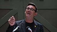 Andy Burnham delivers a speech at the People's History Museum in Manchester, 29 June, 2026