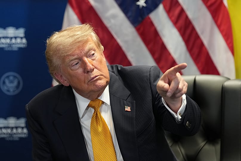 ABD Başkanı Donald Trump.
