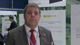 Juan Manuel Serrano, entonces presidente de Correos, en una presentación, diciembre de 2019. 