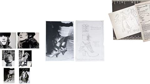 Some of the items sold at the Martin Margiela's auction 